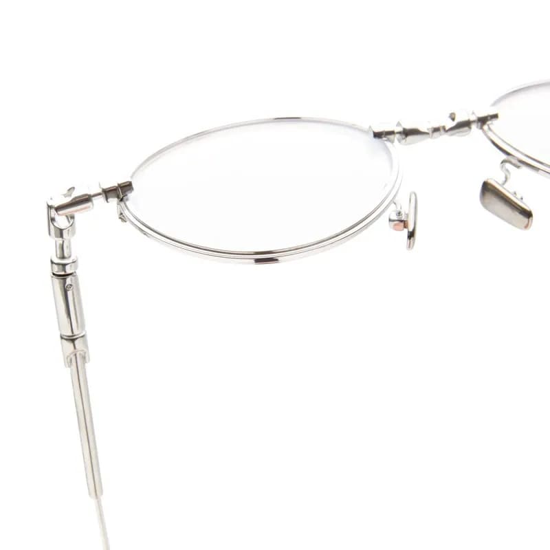 Ottica Mondello Roma - Kuboraum - KROH67TM000000OP - MASK H67 TM - TITANIUM RX - Titanium - shape Round - Silver - EYEWEAR - EYEGLASSES - Unisex,Uomo,Donna,Women,Men - lens Clear - Made In Italy
