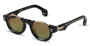 Ottica Mondello Roma - T HENRI - DCE - DIABLO - PETRA - Acetate, titanium - shape Round - tortoise, gold - EYEWEAR - SUNGLASSES - Unisex,Uomo,Donna,Women,Men - lens Gradient green - Made In Japan