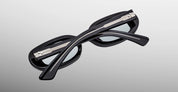 Ottica Mondello Roma - Jacques Marie Mage - JMMBES-K3 - BESSET - BLACK MIRROR - Acetate - shape Oval - Black - EYEWEAR - SUNGLASSES - Donna,Women - lens silver - Made In Japan