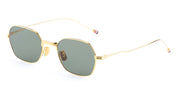 Ottica Mondello Roma - Thom Browne - UES936A-G0001-712-48 - RECTANGULAR - YELLOW GOLD / GREEN LENS - Titanium - shape Rectangular - Gold - EYEWEAR - SUNGLASSES - Unisex,Uomo,Donna,Women,Men - lens Green - Made In Japan