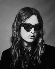 Ottica Mondello Roma - Jacques Marie Mage - JMMEH-88 - CHELSEA - BLACK - Acetate - shape Round - Black - EYEWEAR - SUNGLASSES - Unisex,Uomo,Donna,Women,Men - lens Black - Made In Japan