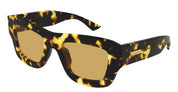 Ottica Mondello Roma - Bottega Veneta - BV1357S-003 - BV1357S-003 - HAVANA - Acetate - shape Squared - Havana - EYEWEAR - SUNGLASSES - Donna,Women - lens Brown - Made In Japan