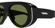 Ottica Mondello Roma - Bottega Veneta - BV1362S-006 - BV1362S-006 - BLACK / GREEN LENS - nylon - shape Pilot - Black - EYEWEAR - SUNGLASSES - Unisex,Uomo,Donna,Women,Men - lens Green - Made In Japan