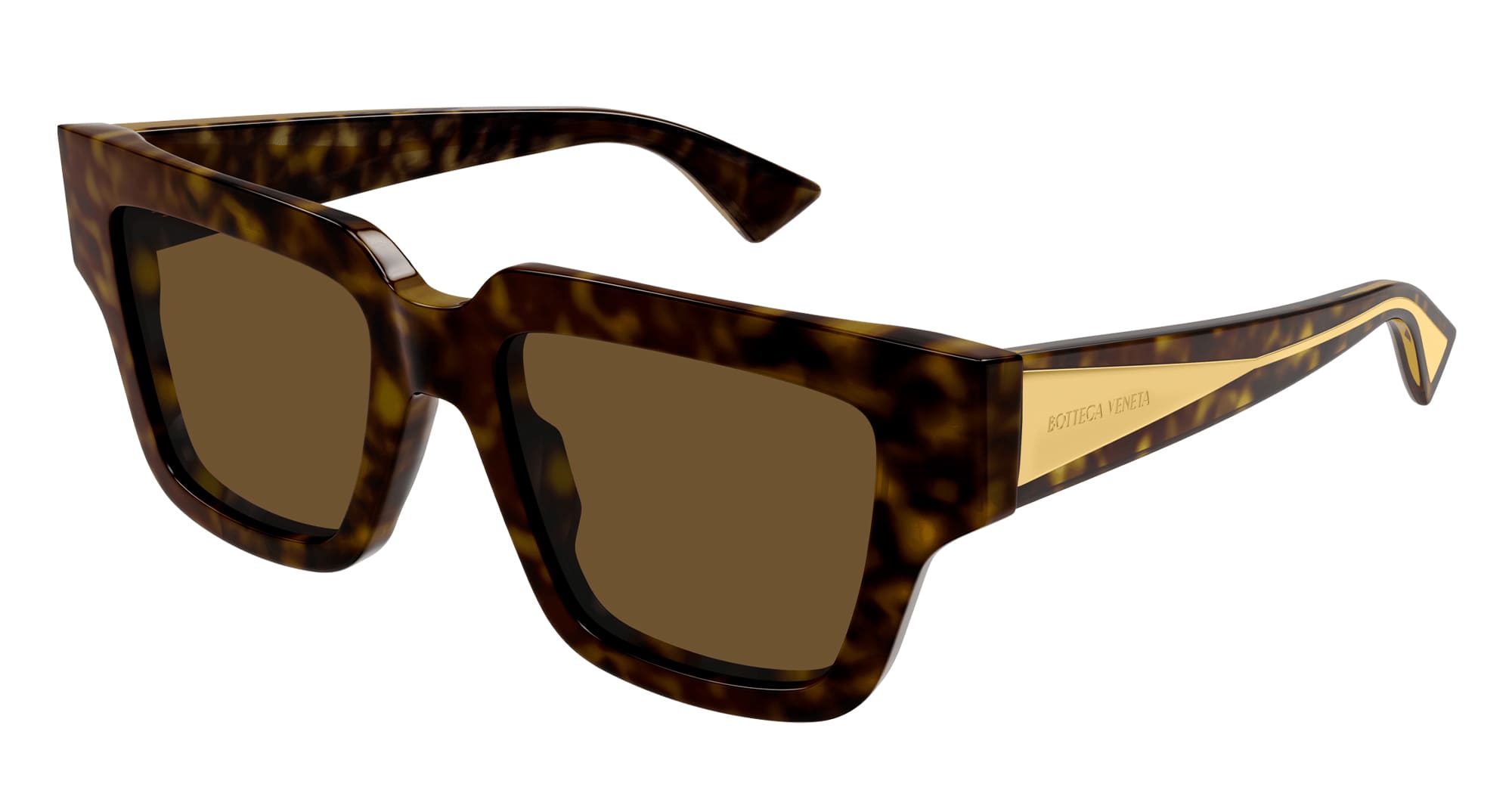 Ottica Mondello Roma - Bottega Veneta - BV1276S-002 - BV1276S-002 - HAVANA - Acetate - shape  - Havana - EYEWEAR - SUNGLASSES - Donna,Women - lens  - Made In Japan