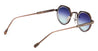 Ottica Mondello Roma - Sato - REVATI-T-AB-AS-1 - REVATI - ANTIQUE BRONZE / ANTIQUE SILVER - Titanium - shape Round - bronze brown - EYEWEAR - SUNGLASSES - Uomo,Men - lens Gradient blue - Made In Japan