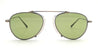 Ottica Mondello Roma - Matsuda - M3130.SG.AG.53 - M3130 - ANTIQUE GOLD - Titanium - shape Round - antique gold - EYEWEAR - SUNGLASSES - Uomo,Men - lens Green - Made In Japan