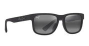 Ottica Mondello Roma - Maui Jim - MJ0593S-001 - KUPULAU - MATTE BLACK / NEUTRAL GREY - nylon - shape Squared - grey - EYEWEAR - SUNGLASSES - Unisex,Uomo,Donna,Women,Men - lens Grey - Made In Japan