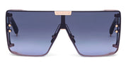 Ottica Mondello Roma - Balmain - BPS-102N-146 - WONDER BOY - ROSE GOLD / BLACK - Titanium - shape Mask - rose gold - EYEWEAR - SUNGLASSES - Unisex,Uomo,Donna,Women,Men - lens Gradient grey - Made In Japan