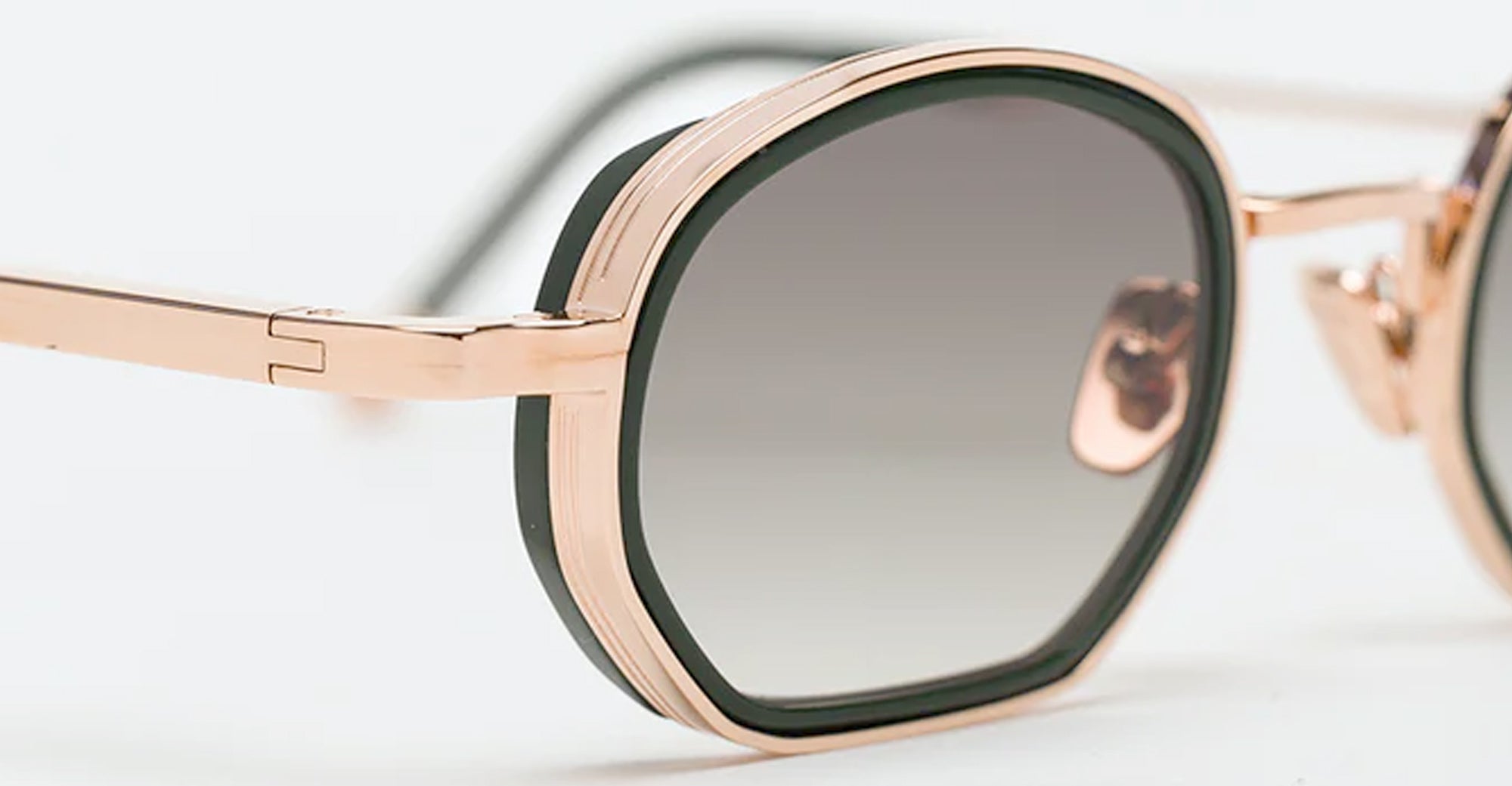 Matt - c195 - rose gold / green