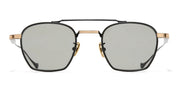 Ottica Mondello Roma - Cutler and Gross - CGST-1425-48-01 - CRANLEY 1425 - BLACK / GOLD - Titanium - shape Navigator - Black, gold - EYEWEAR - SUNGLASSES - Unisex,Uomo,Donna,Women,Men - lens Grey - Made In Japan