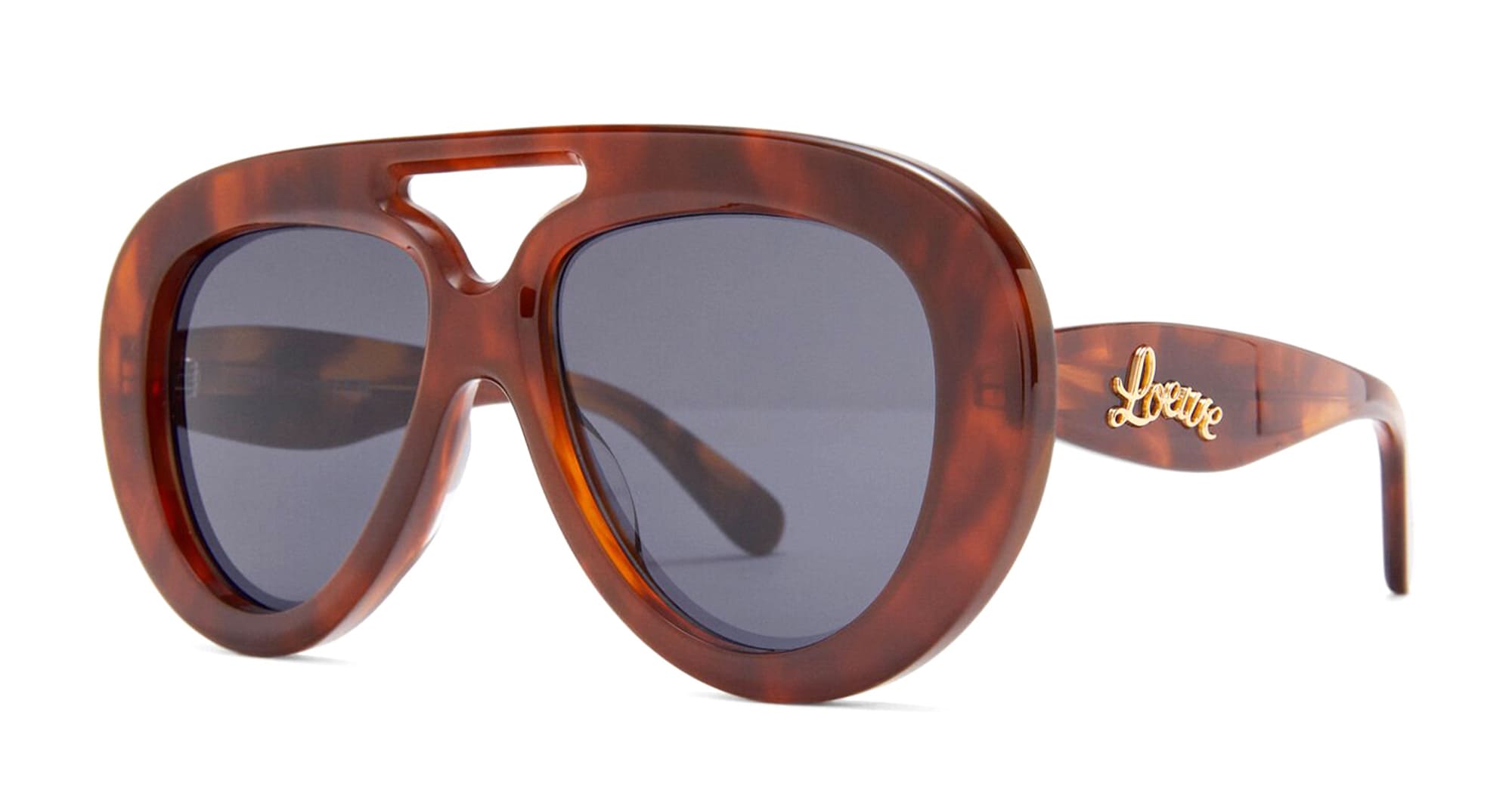 Ottica Mondello Roma - Loewe - LW40144U5553V - LW40144U - HAVANA - Acetate - shape  - Havana - EYEWEAR - SUNGLASSES - Donna,Women - lens  - Made In Italy