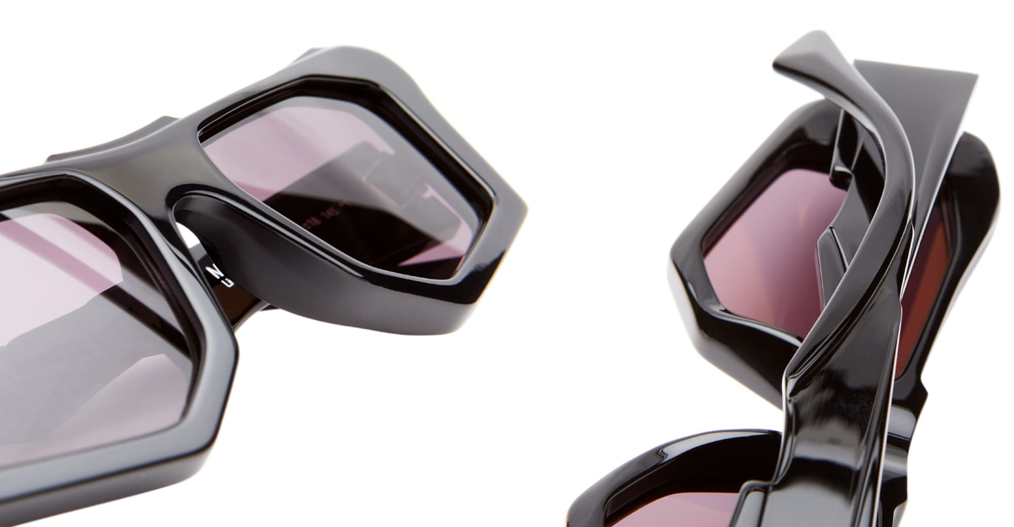 Mask f6 - black shine