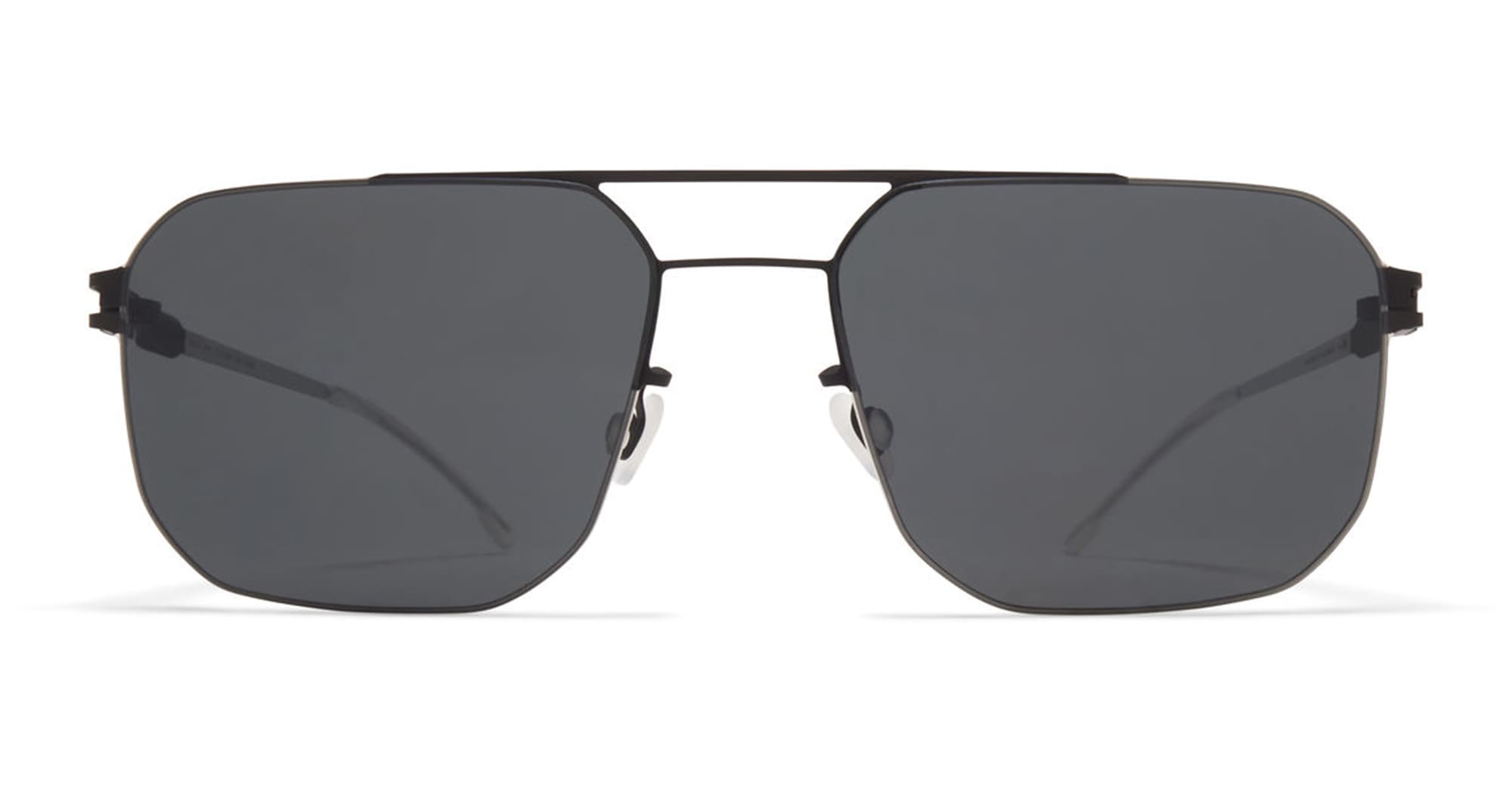 Ottica Mondello Roma - Mykita - 10091522 - RHYS - BLACK / SILVER - stainless steel - shape  - black, silver - EYEWEAR - SUNGLASSES - Unisex,Uomo,Donna,Women,Men - lens  - Made In Germany