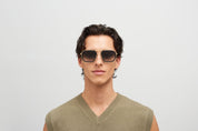 Ottica Mondello Roma - Mykita - 10086148 - MOJAVE - MH7 Pitch Black / Glossy Gold - stainless steel - shape  - Black, gold - EYEWEAR - SUNGLASSES - Unisex,Uomo,Donna,Women,Men - lens  - Made In Germany