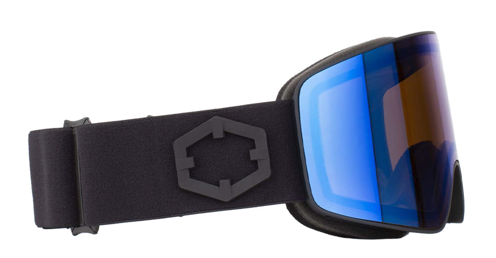 Ottica Mondello Roma - Out Of - 2G100213 - VOID - BLACK / THE ONE GELO LENS - nylon - shape Mask - Black - EYEWEAR - GOGGLES - Unisex,Uomo,Donna,Women,Men - lens Blue - Made In Italy