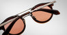Ottica Mondello Roma - Jacques Marie Mage - J-ESN-DG-P5013W-OS - DELAGE - ZOLTAR - Acetate, titanium - shape Round - brown - EYEWEAR - SUNGLASSES - Uomo,Men - lens orange - Made In Japan