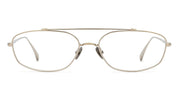 Ottica Mondello Roma - Ahlem - AHL.004007.OPT - Simon - Grey Gold RX - Metal - shape Oval - light gold - EYEWEAR - EYEGLASSES - Unisex,Uomo,Donna,Women,Men - lens Clear - Made In France