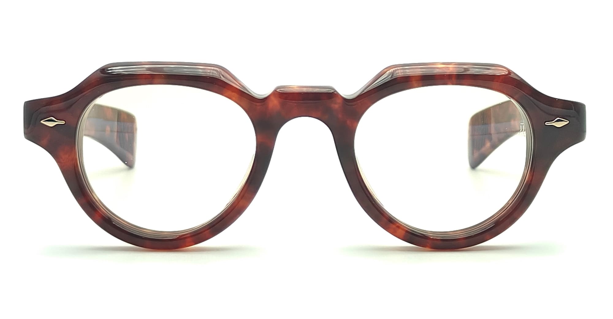 Ottica Mondello Roma - Jacques Marie Mage - JMMKMRX-7U - KELLERMAN - BRECCIA RX - Acetate - shape Panto - Havana - EYEWEAR - EYEGLASSES - Unisex,Uomo,Donna,Women,Men - lens Clear - Made In Japan