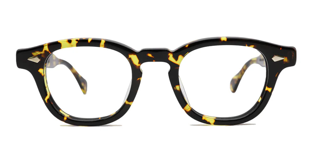 Ottica Mondello Roma - Julius Tart - JTPL-101V - AR 44X24 - TOKYO TORTOISE RX - Acetate - shape Panto - Tortoise - EYEWEAR - EYEGLASSES - Unisex,Uomo,Donna,Women,Men - lens Clear - Made In Japan
