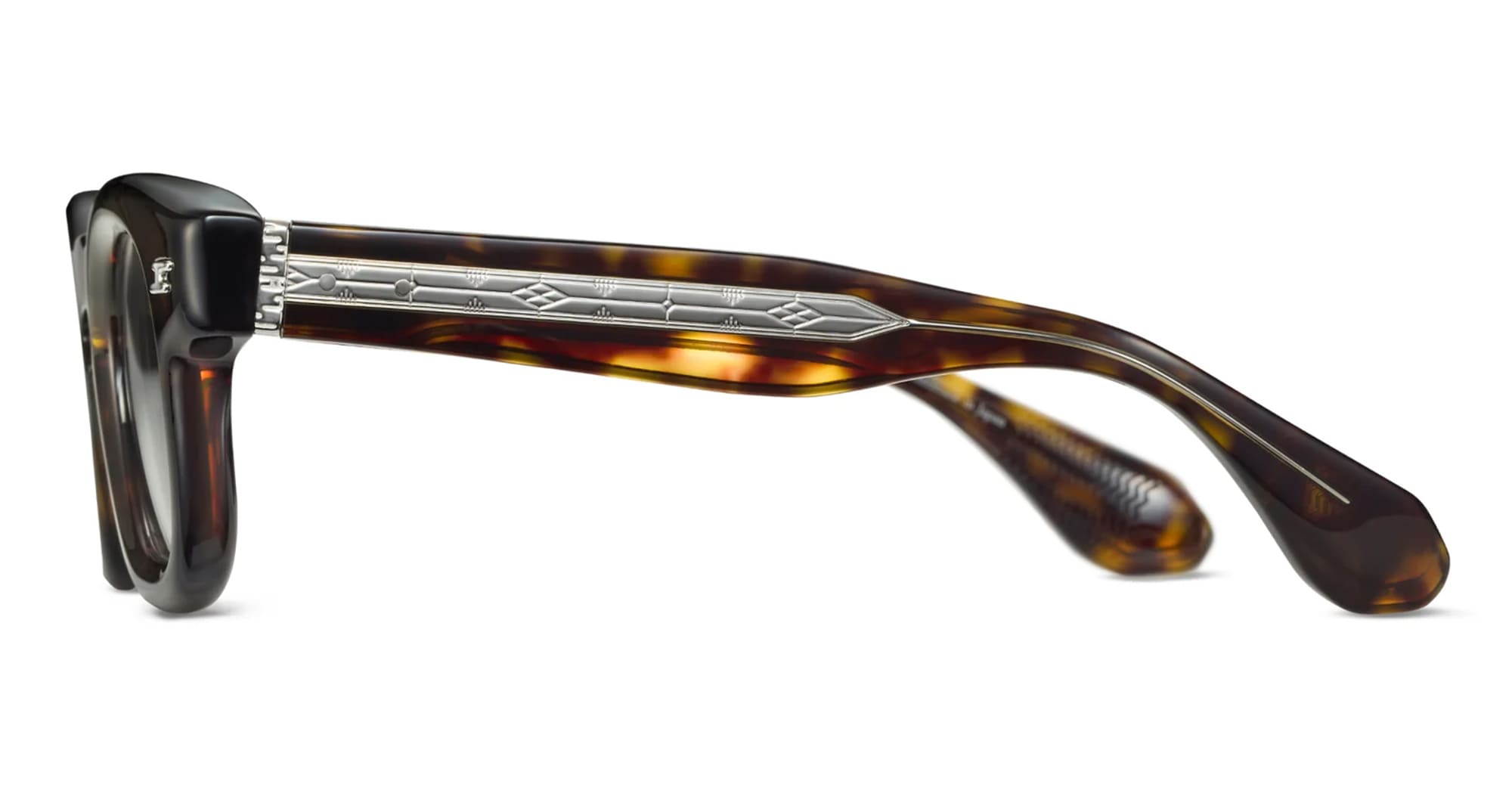 Ottica Mondello Roma - Tanabiku - DT-02T - FUJI - TORTOISE - Acetate - shape Wellington - Tortoise - EYEWEAR - EYEGLASSES - Unisex,Uomo,Donna,Women,Men - lens Clear - Made In Japan