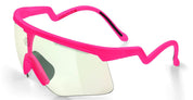 Ottica Mondello Roma - Alba Optics - 8050054517902 - DELTA - FUCHSIA II / VZUM F-LENS BTL - Tr90 - shape Mask - pink - EYEWEAR - SUNGLASSES - Unisex,Uomo,Donna,Women,Men - lens Green - Made In Italy