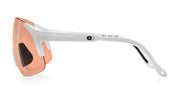 Ottica Mondello Roma - Alba Optics - 8050054518091 - JUMBO - WHITE / VZUM SALMON - Tr90 - shape Mask - White - EYEWEAR - SUNGLASSES - Unisex,Uomo,Donna,Women,Men - lens Pink - Made In Italy