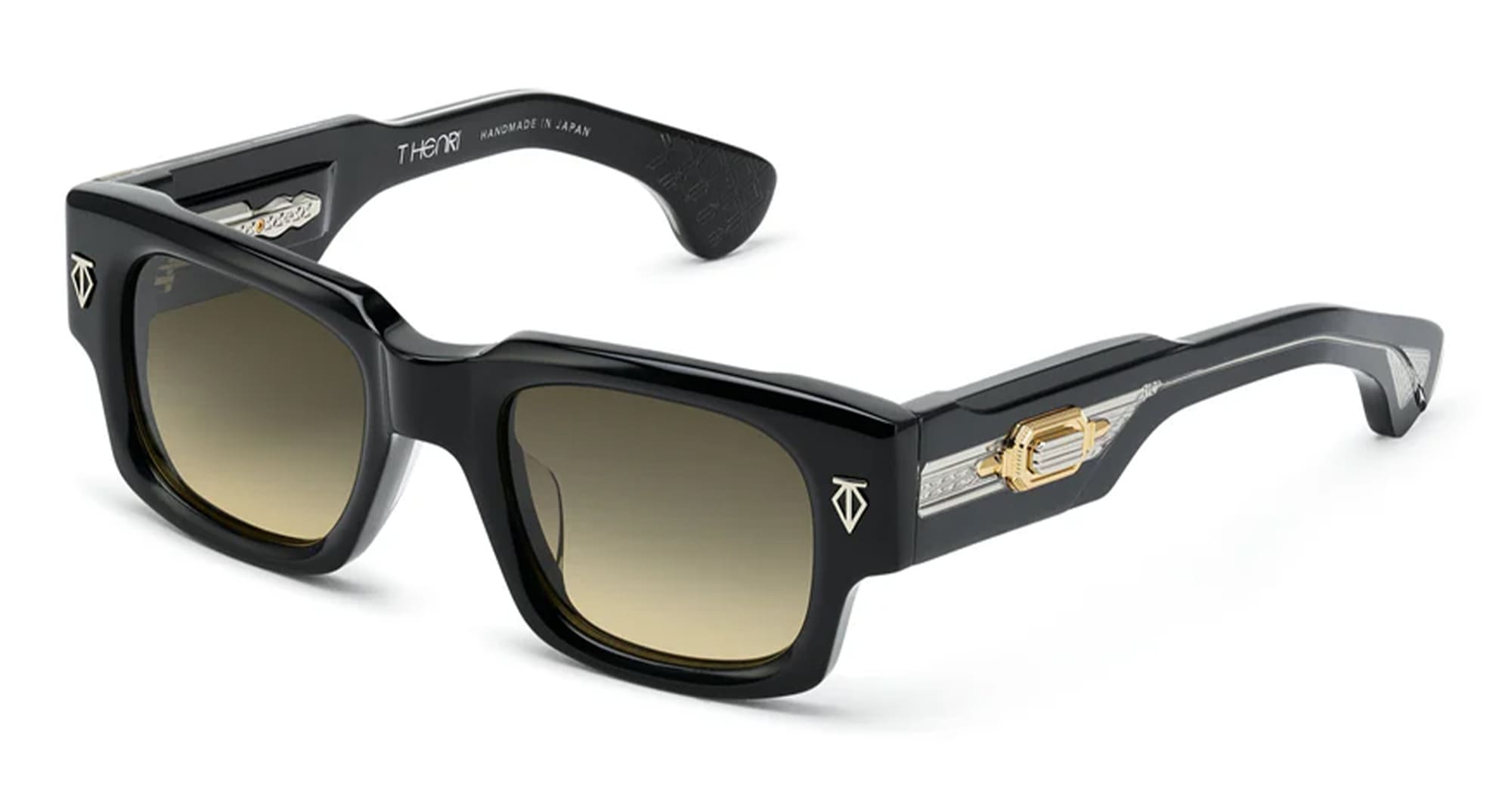 Ottica Mondello Roma - T HENRI - DUAS - DUSEMBERG - SHADOW II - Acetate - shape  - Black - EYEWEAR - SUNGLASSES - Unisex,Uomo,Donna,Women,Men - lens  - Made In Japan