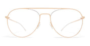 Ottica Mondello Roma - Mykita - 10015699 - EERO - SILVER / CHAMPAGNE GOLD - stainless steel - shape Aviator - Gold - EYEWEAR - EYEGLASSES - Donna,Women - lens Clear - Made In Germany