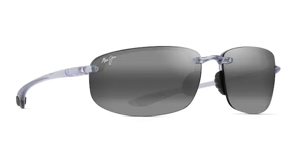 Ottica Mondello Roma - Maui Jim - MJ0407S-005 - HO'OKIPA - SHINY CRYSTAL / NEUTRAL GREY LENS - nylon - shape Oval - grey - EYEWEAR - SUNGLASSES - Unisex,Uomo,Donna,Women,Men - lens Grey - Made In Japan