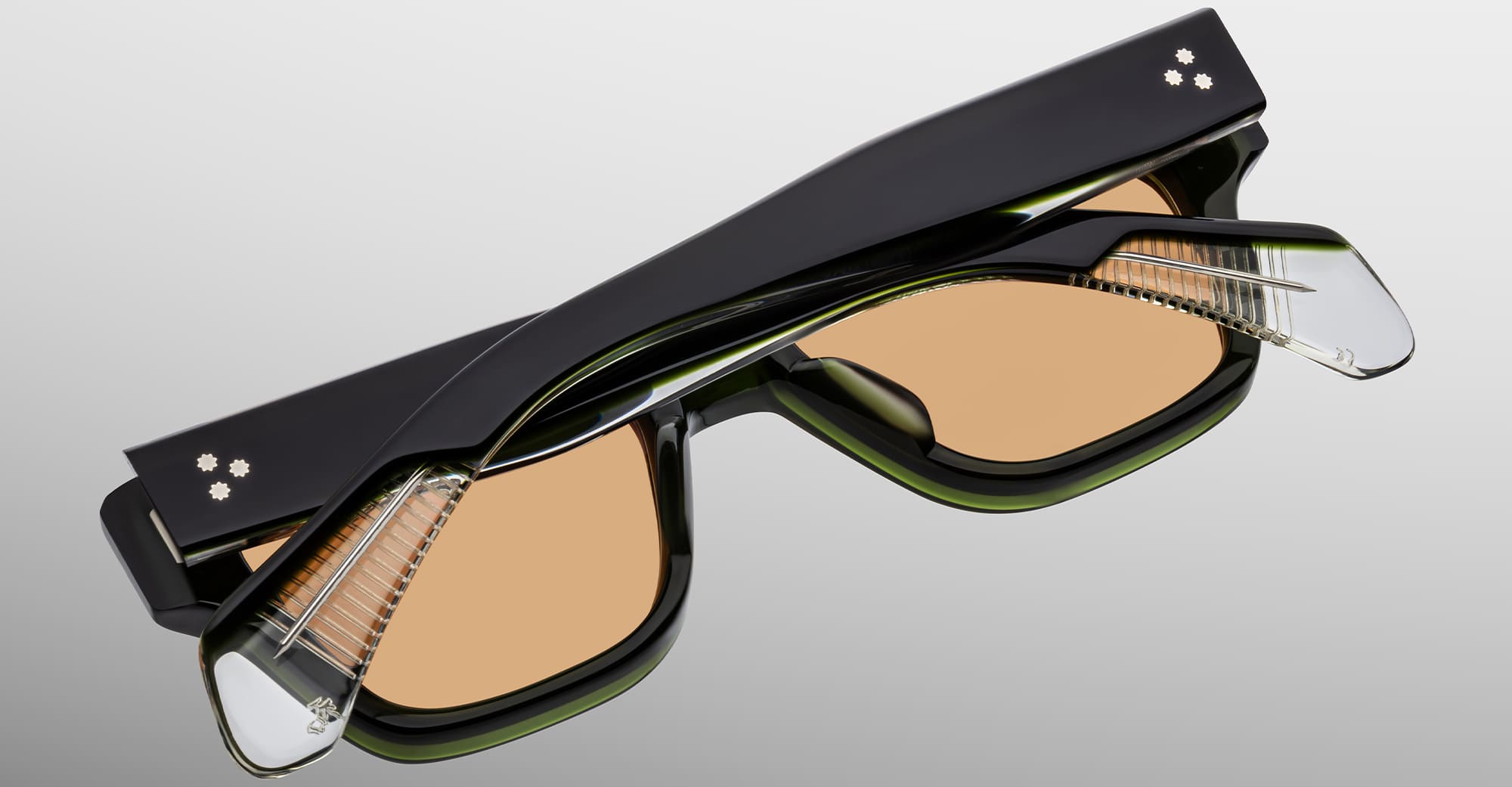 Ottica Mondello Roma - Jacques Marie Mage - JMMFE-18L - FELLINI - BORNEO - Acetate - shape  - green - EYEWEAR - SUNGLASSES - Unisex,Uomo,Donna,Women,Men - lens  - Made In Japan