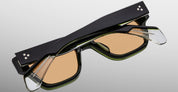 Ottica Mondello Roma - Jacques Marie Mage - JMMFE-18L - FELLINI - BORNEO - Acetate - shape  - green - EYEWEAR - SUNGLASSES - Unisex,Uomo,Donna,Women,Men - lens  - Made In Japan