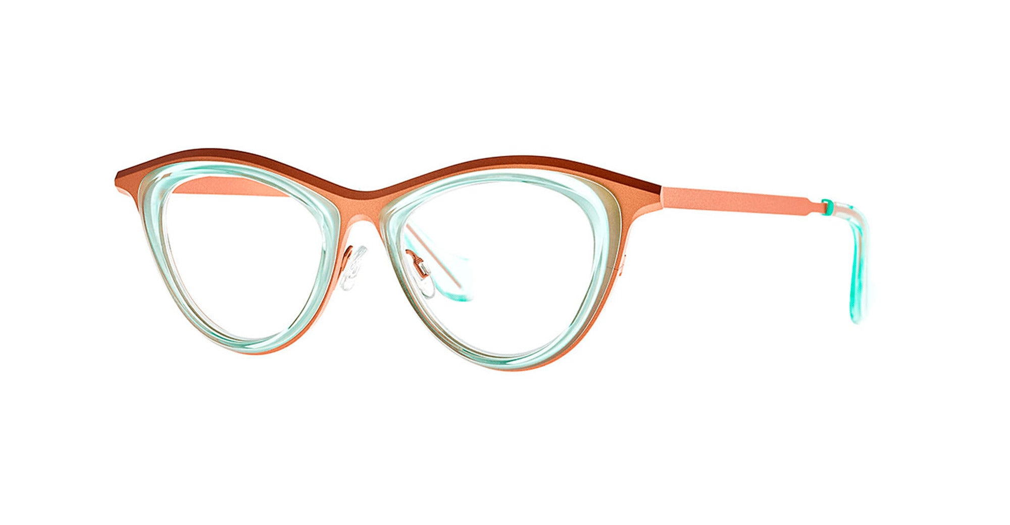 Pave - 011 transparent green / rose rx