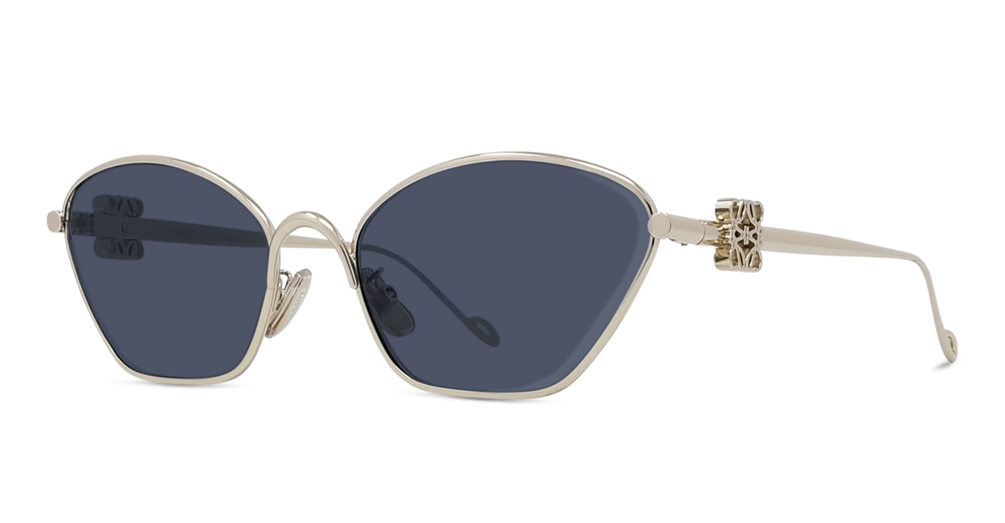 Anagram light gold cat ey sunglasses
