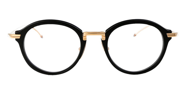 Thom Browne Round - black / gold rx – Mondello 1962
