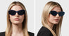 Ottica Mondello Roma - DITA - DTS740-A-01 - ALOURE - BLACK - Acetate - shape Cat-eye - Black - EYEWEAR - SUNGLASSES - Donna,Women - lens Grey - Made In Japan