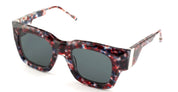 Ottica Mondello Roma - Thom Browne - UES950A-G0002-960-49 - RECTANGULAR - RED / WHITE / BLUE - Acetate - shape  - blue,red havana - EYEWEAR - SUNGLASSES - Unisex,Uomo,Donna,Women,Men - lens  - Made In Japan