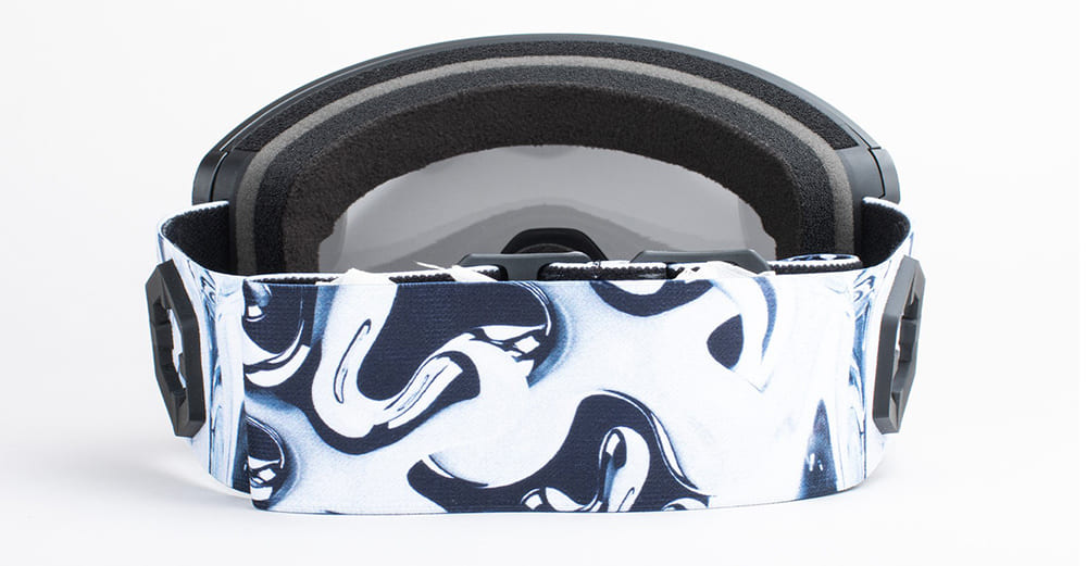 Ottica Mondello Roma - Out Of - XG159314L - ZENITH - KOZAK / SMOKE LENS LARGE - nylon - shape Mask - black, white - EYEWEAR - GOGGLES - Unisex,Uomo,Donna,Women,Men - lens Black - Made In Italy