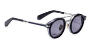 Ottica Mondello Roma - Jacques Marie Mage - JMMDG-18U - DELAGE - HUDSON - Acetate, titanium - shape Round - blue - EYEWEAR - SUNGLASSES - Unisex,Uomo,Donna,Women,Men - lens Blue - Made In Japan