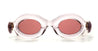 Ottica Mondello Roma - Paloceras - Pebble-Crystal-Pink-RX - PEBBLE - CRYSTAL / PINK RX - Acetate - shape Round - transparent pink - EYEWEAR - SUNGLASSES - Unisex,Uomo,Donna,Women,Men - lens Pink - Made In China