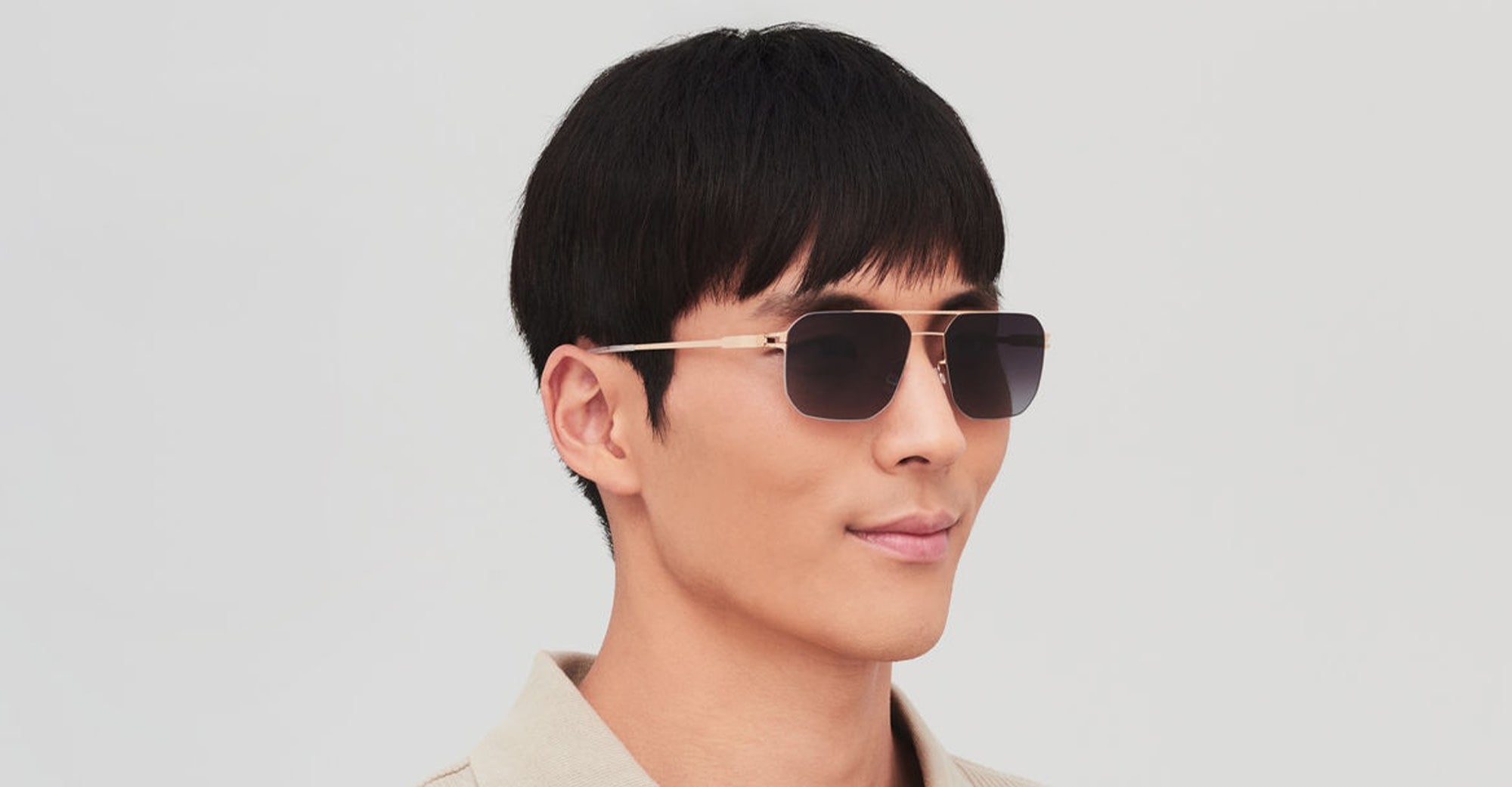 Ottica Mondello Roma - Mykita - 10091521 - RHYS - SILVER / CHAMPAGNE GOLD - stainless steel - shape  - silver, gold - EYEWEAR - SUNGLASSES - Unisex,Uomo,Donna,Women,Men - lens  - Made In Germany