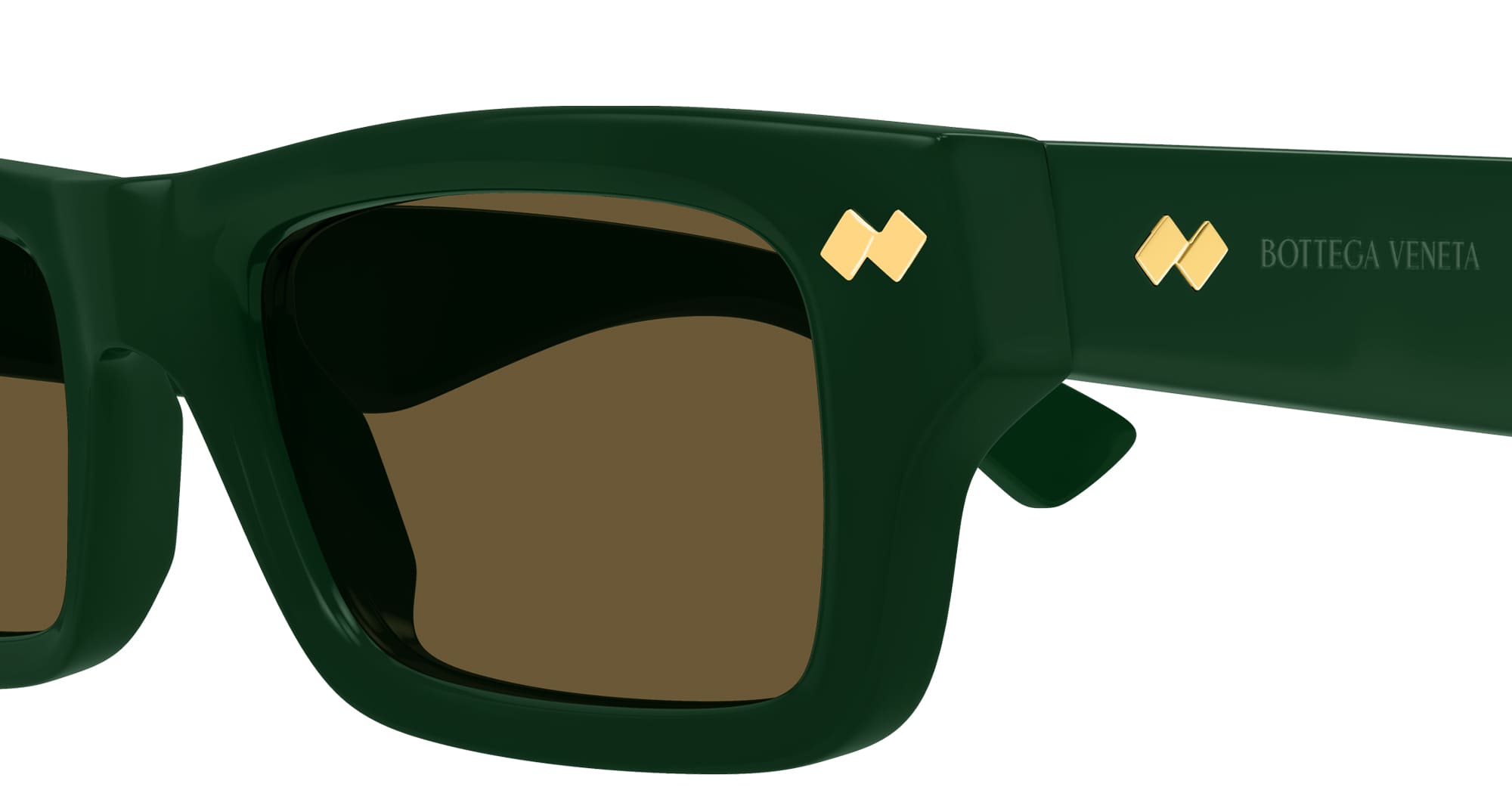 Ottica Mondello Roma - Bottega Veneta - BV1351S-005 - BV1351S-005 - GREEN - Acetate - shape  - green - EYEWEAR - SUNGLASSES - Unisex,Uomo,Donna,Women,Men - lens  - Made In Japan
