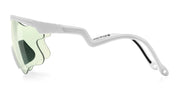 Ottica Mondello Roma - Alba Optics - 8053806717933 - DELTA LEI - WHITE / VZUM F-LENS BTL - Tr90 - shape Mask - White - EYEWEAR - SUNGLASSES - Unisex,Uomo,Donna,Women,Men - lens blue green - Made In Italy