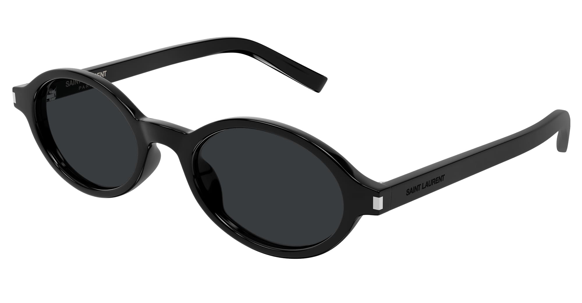 Ottica Mondello Roma - Saint Laurent - SL 751 JEANNE-001 - SL 751 JEANNE-001 - BLACK - Acetate - shape Oval - Black - EYEWEAR - SUNGLASSES - Donna,Women - lens Grey - Made In Italy