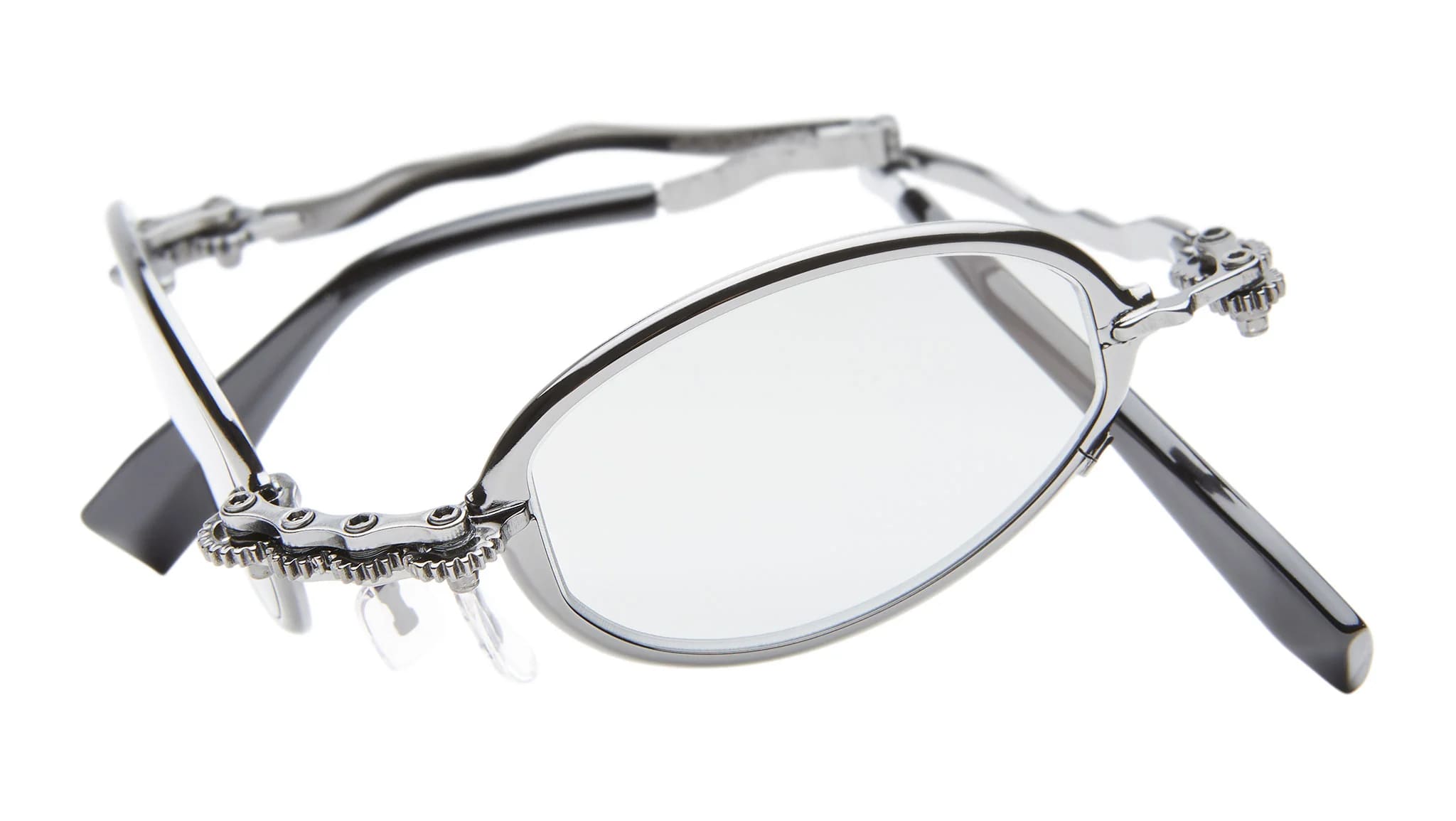 Ottica Mondello Roma - Kuboraum - KRSH81RH0000004G - MASK H81 RH - GUNMETAL - Metal - shape Oval - grey - EYEWEAR - SUNGLASSES - Unisex,Uomo,Donna,Women,Men - lens Grey - Made In Italy