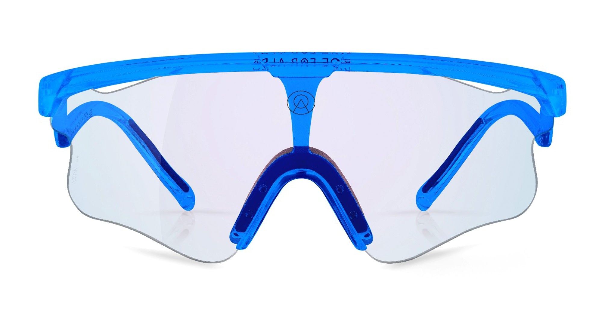 Ottica Mondello Roma - Alba Optics - 8050054518398 - DELTA LEI - BLUE GLOSSY / VZUM F-LENS FIRE - Tr90 - shape Mask - blue - EYEWEAR - SUNGLASSES - Unisex,Uomo,Donna,Women,Men - lens red - Made In Italy