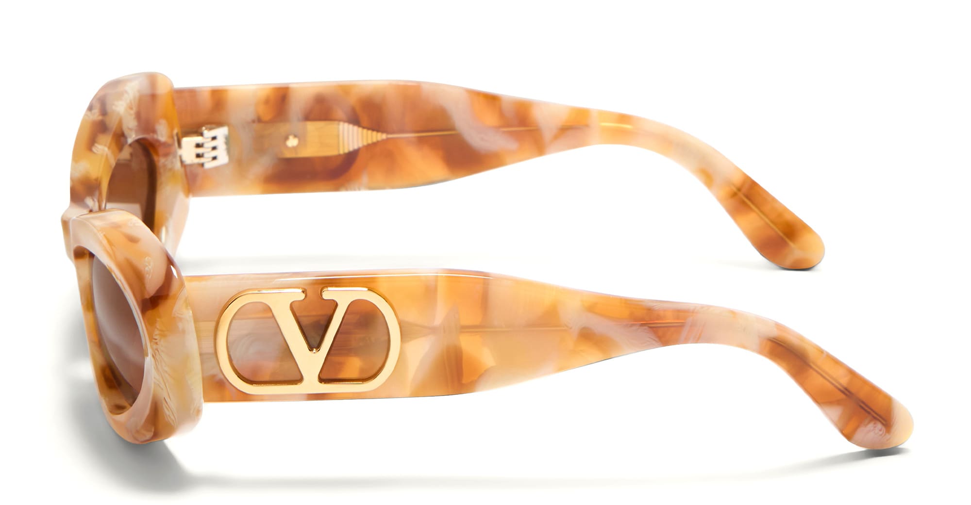 Ottica Mondello Roma - Valentino - VLS-178D-57 - VLS-178D - HAVANA HONEY - Acetate - shape  -  - EYEWEAR - SUNGLASSES - Donna,Women - lens  - Made In Japan