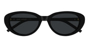 Ottica Mondello Roma - Saint Laurent - SL M154-001 - SL M154-001 - BLACK - Acetate - shape Oval - Black - EYEWEAR - SUNGLASSES - Donna,Women - lens Grey - Made In Italy