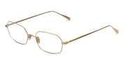 Ottica Mondello Roma - Ahlem - AHL.004003.OPT - Elysee - Champagne Gold RX - Metal - shape Rectangular - Gold - EYEWEAR - EYEGLASSES - Unisex,Uomo,Donna,Women,Men - lens Clear - Made In France