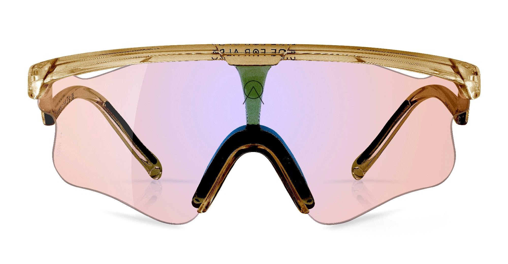 Ottica Mondello Roma - Alba Optics - 8050054517674 - DELTA LEI - SMOKE GLOSSY / VZUM F-LENS FLM - Tr90 - shape Mask - brown - EYEWEAR - SUNGLASSES - Unisex,Uomo,Donna,Women,Men - lens purple - Made In Italy