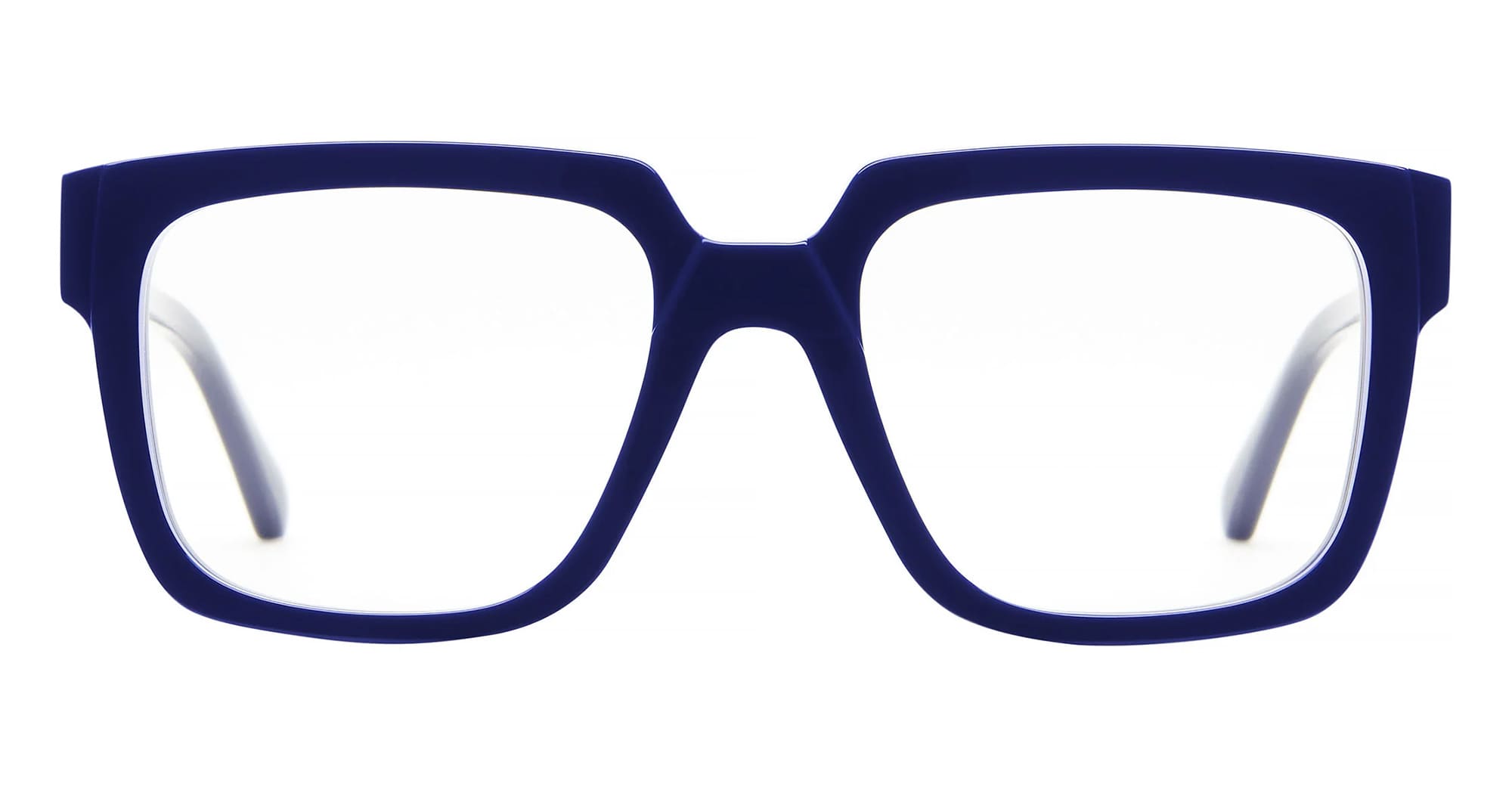 Ottica Mondello Roma - Kuboraum - KRO0K3RB000000OP - MASK K3 RB - ROYAL BLUE RX - Acetate - shape Squared - blue - EYEWEAR - EYEGLASSES - Unisex,Uomo,Donna,Women,Men - lens Clear - Made In Italy